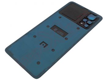 Tapa de batería genérica negra / gris grafito "Graphite Gray / Stealth black" con lentes de cámaras traseras para Xiaomi Redmi Note 11 Pro 4G, 2201116TG